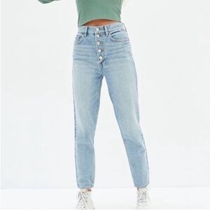 Pacsun ultra high rise straight leg jeans